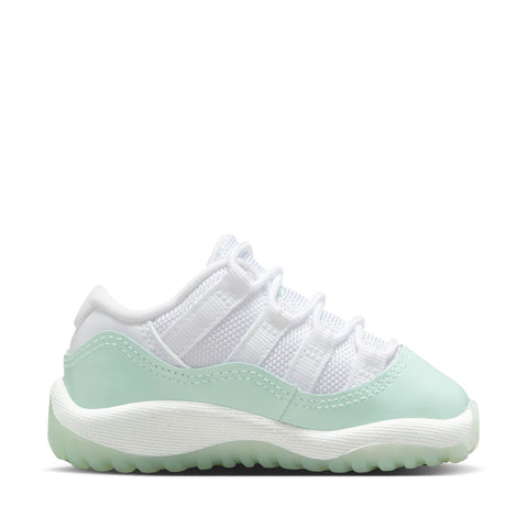 Jordan 11 Retro Low (TD) - White/Igloo