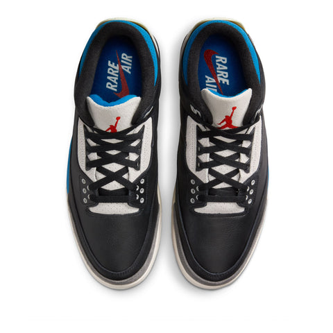Air Jordan 3 Retro OG 'Rare Air' - Black/Chile Red